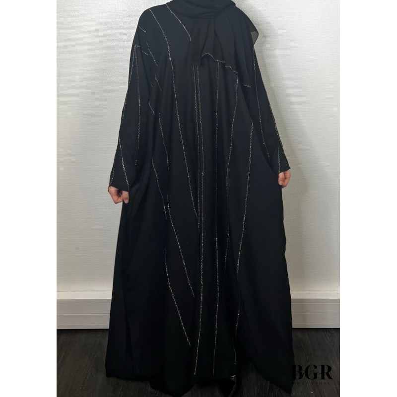 Abaya Dubaï Nour Noir