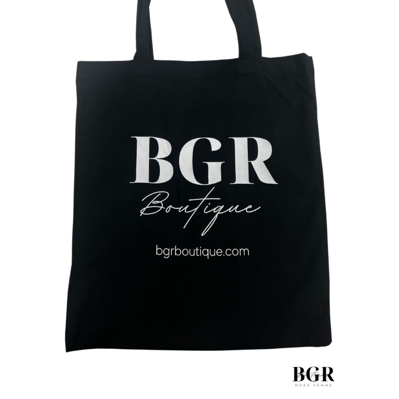 Totebag noir Femme BGRBOUTIQUE