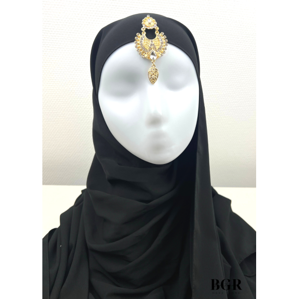 "Bijoux de hijab pour femme : ajoutez une touche d'élégance à votre tenue pour les mariages et les occasions spéciales"