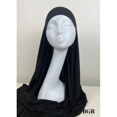 Hijab facile à enfiler jersey premium 2