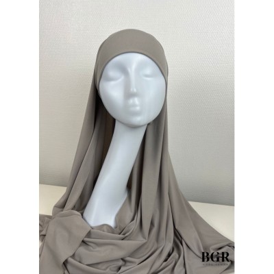 Hijab facile à enfiler jersey premium 2