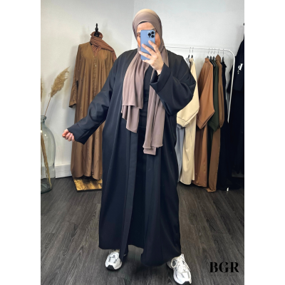 Kimono long uni pour femme - Disponible en plusieurs couleurs | BGR Boutique 2