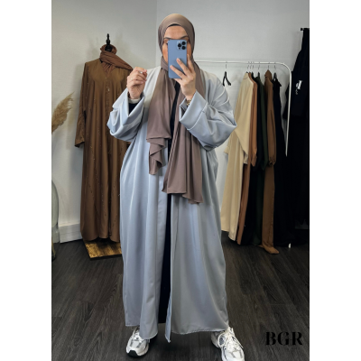 Kimono long uni pour femme - Disponible en plusieurs couleurs | BGR Boutique 2