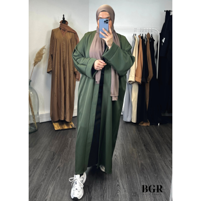 Kimono long uni pour femme - Disponible en plusieurs couleurs | BGR Boutique 2