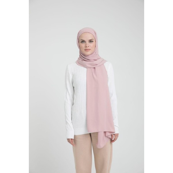 Hijab Soie de Médine avec bonnet intégré  - 1