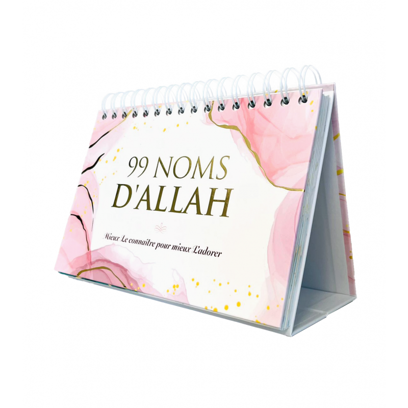 99 Noms D'ALLAH Mieux Le Connaitre Pour Mieux L' Adorer Carnet Livret Calendrier Chevalet  - 1