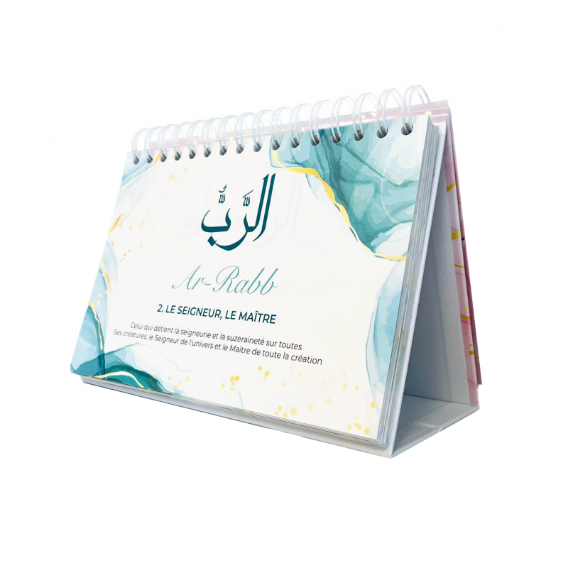 99 Noms D'ALLAH Mieux Le Connaitre Pour Mieux L' Adorer Carnet Livret Calendrier Chevalet  - 3