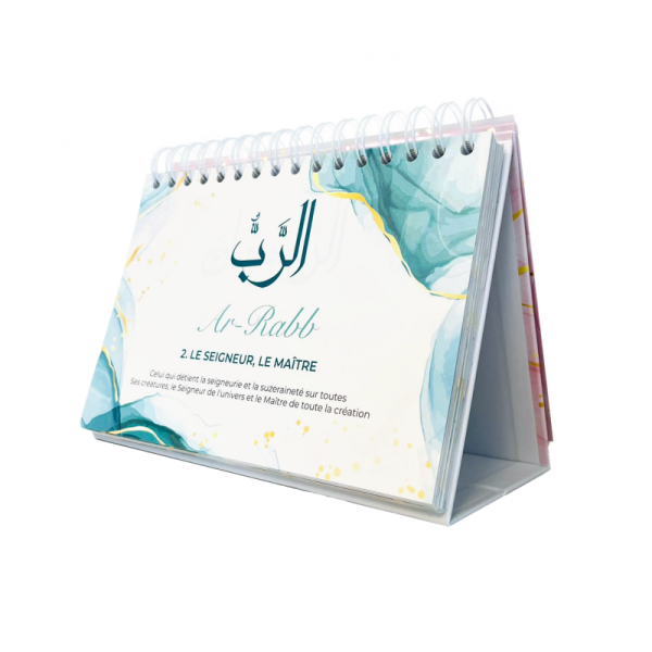99 Noms D'ALLAH Mieux Le Connaitre Pour Mieux L' Adorer Carnet Livret Calendrier Chevalet  - 3