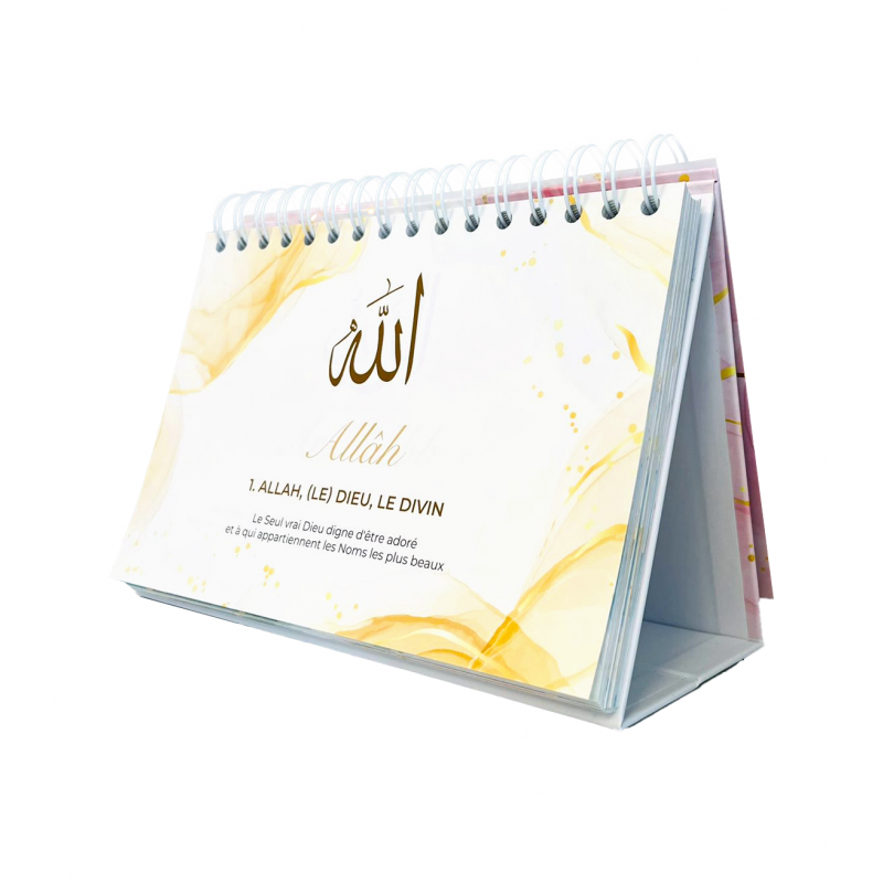 99 Noms D'ALLAH Mieux Le Connaitre Pour Mieux L' Adorer Carnet Livret Calendrier Chevalet  - 4